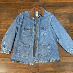Vintage denim Carhartt coat